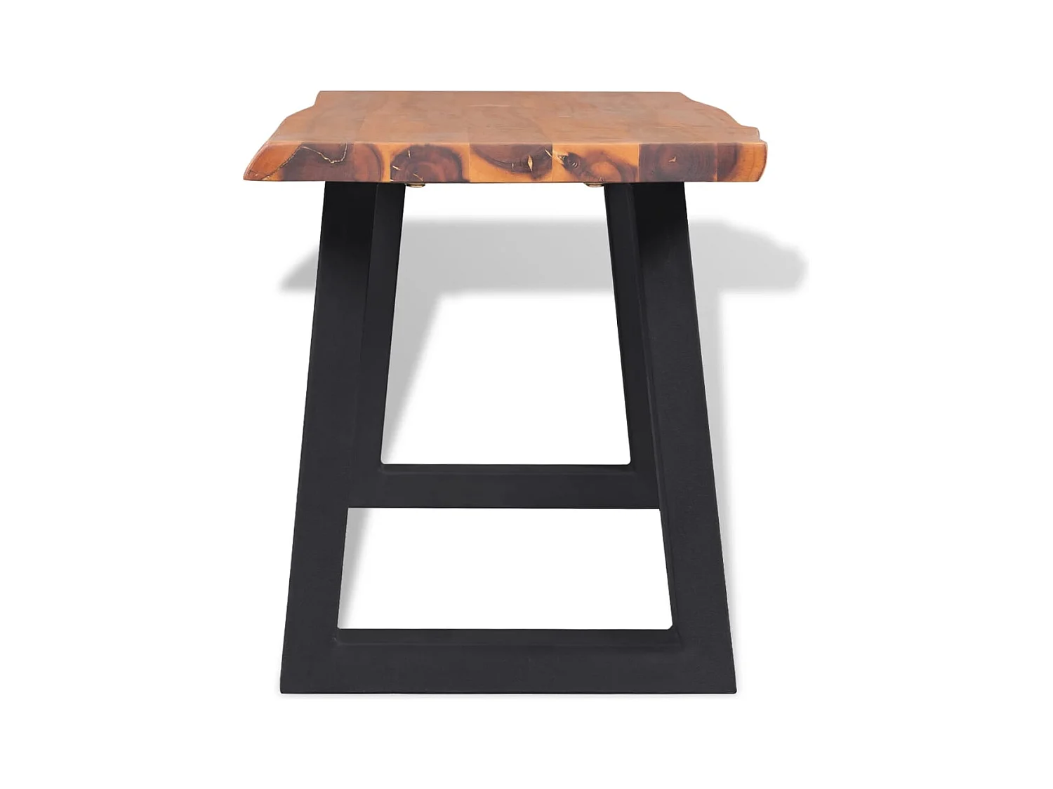 Bank aus massivem Akazienholz 160 cm