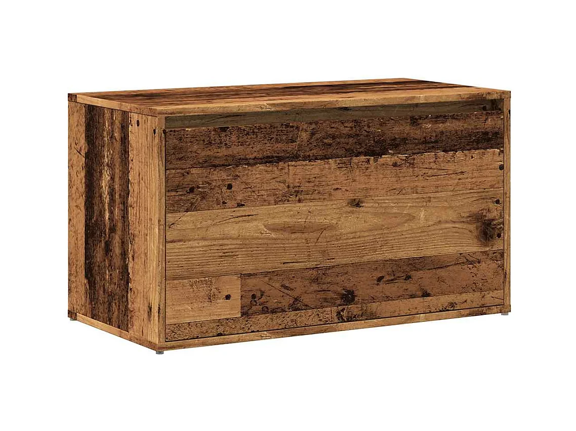 Banc d'entrée 80x40x45 cm vieux bois bois d'ingénierie