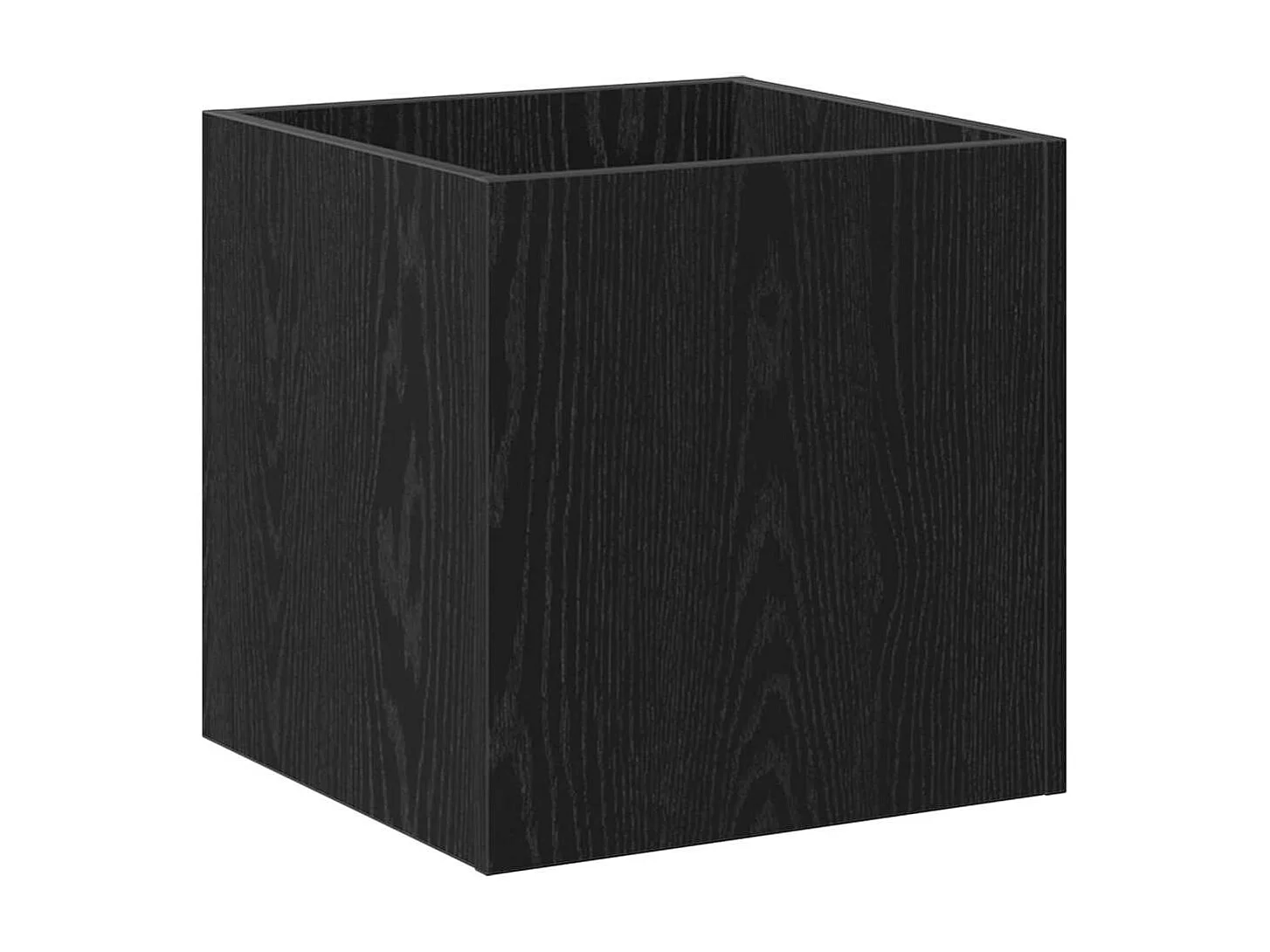 Ensemble de meubles d'entrée 5 pcs Chêne noir, Argent