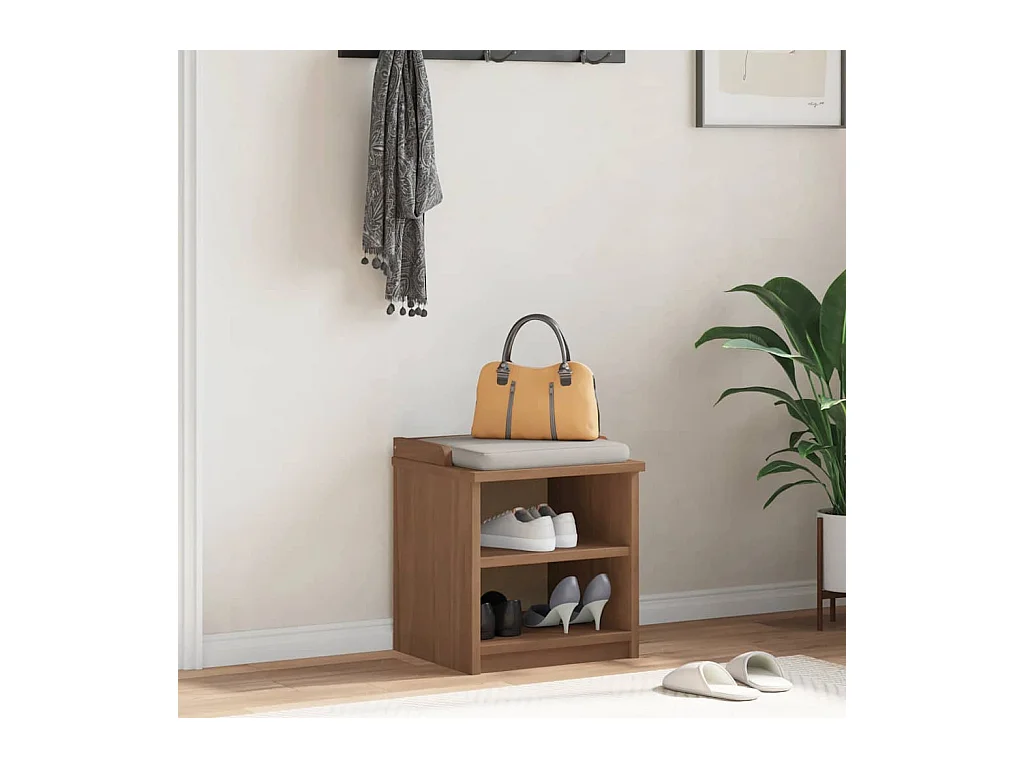 SANDNES Flurbank 45x40x50 cm massives Kiefernholz