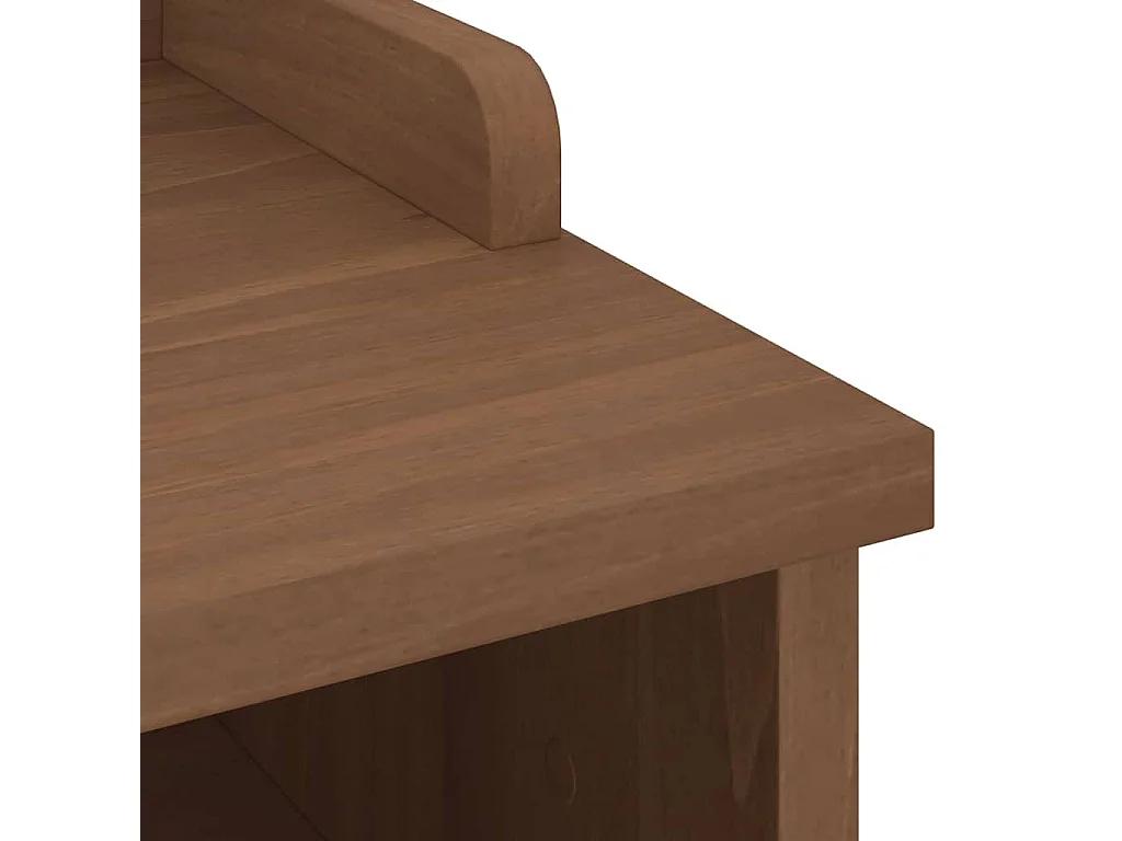 Banco de recibidor SANDNES 45x40x50 cm madera maciza de pino