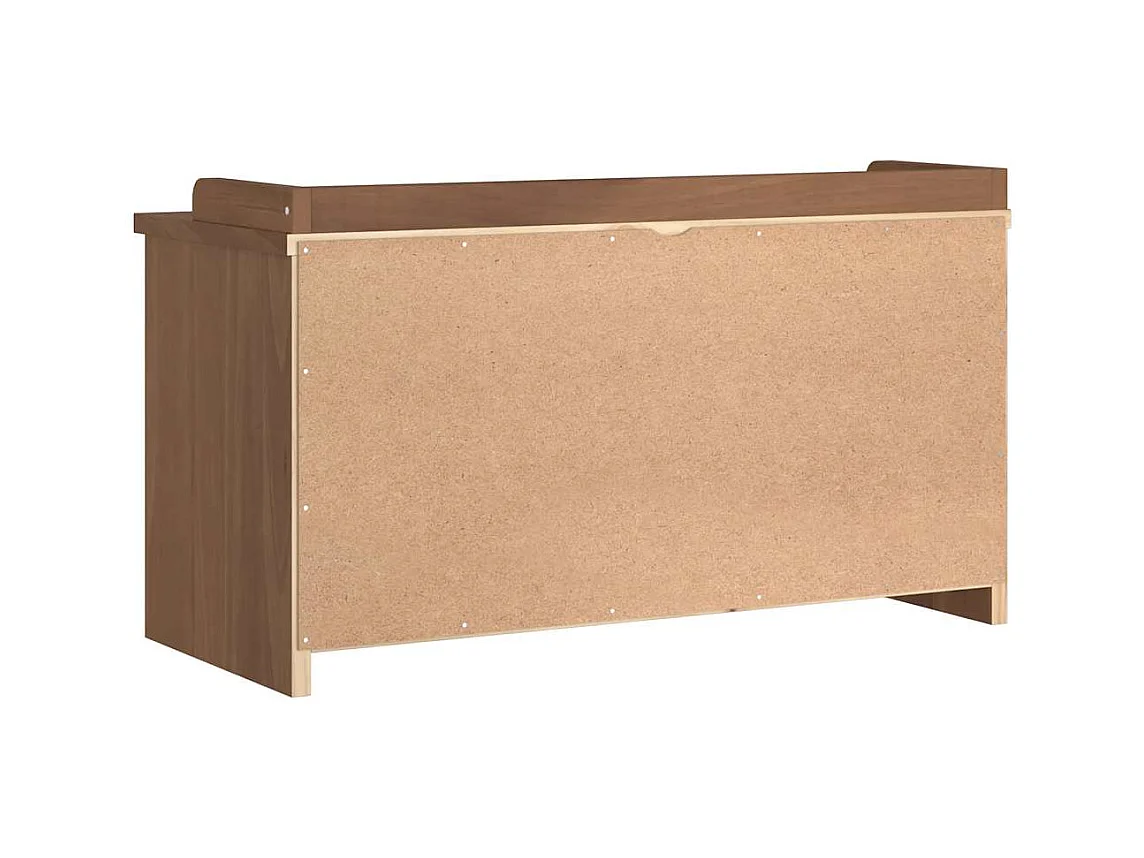Banc de couloir SANDNES 87x40x50 cm bois de pin massif