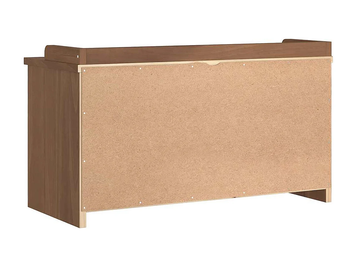 Banc de couloir SANDNES 87x40x50 cm bois de pin massif