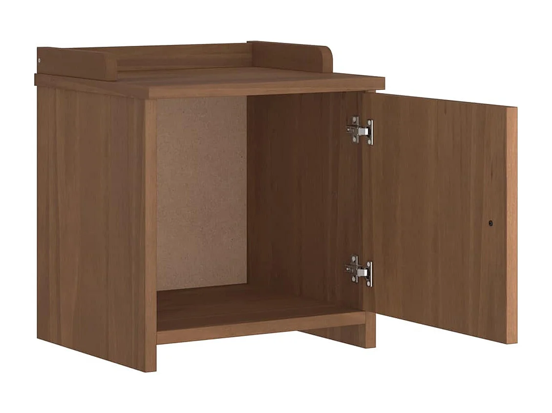 Banc de couloir SANDNES 45x40x50 cm bois de pin massif