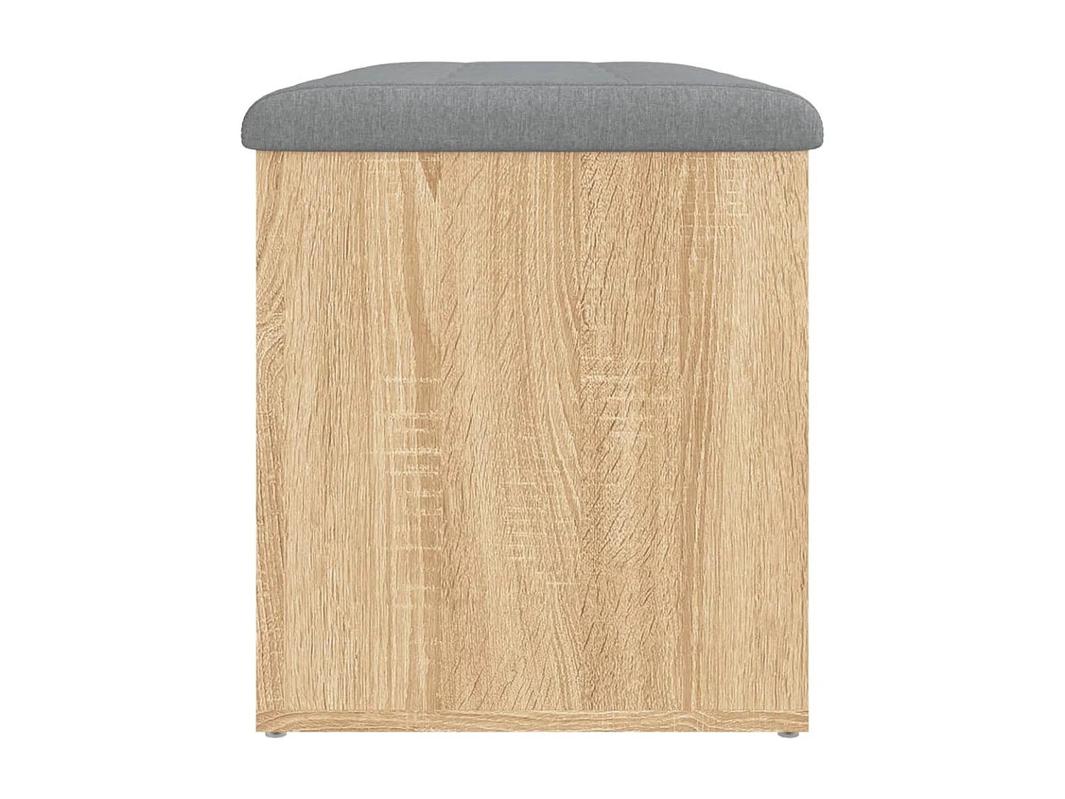 Banco de almacenaje de roble Sonoma 82x42x45 cm madera de ingeniería