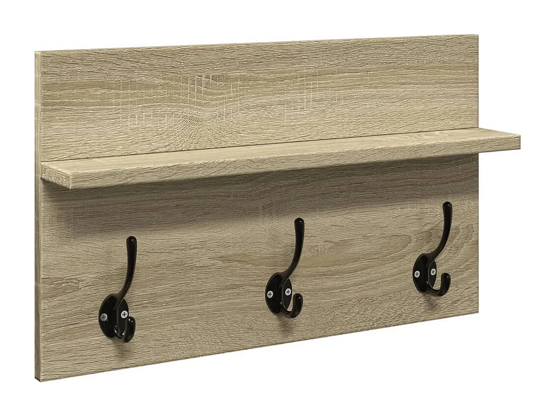 Set di mobili da ingresso in rovere Sonoma da 4 pezzi