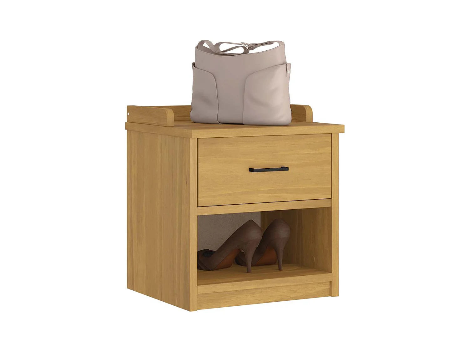 SANDNES Flurbank 45x40x50 cm massives Kiefernholz