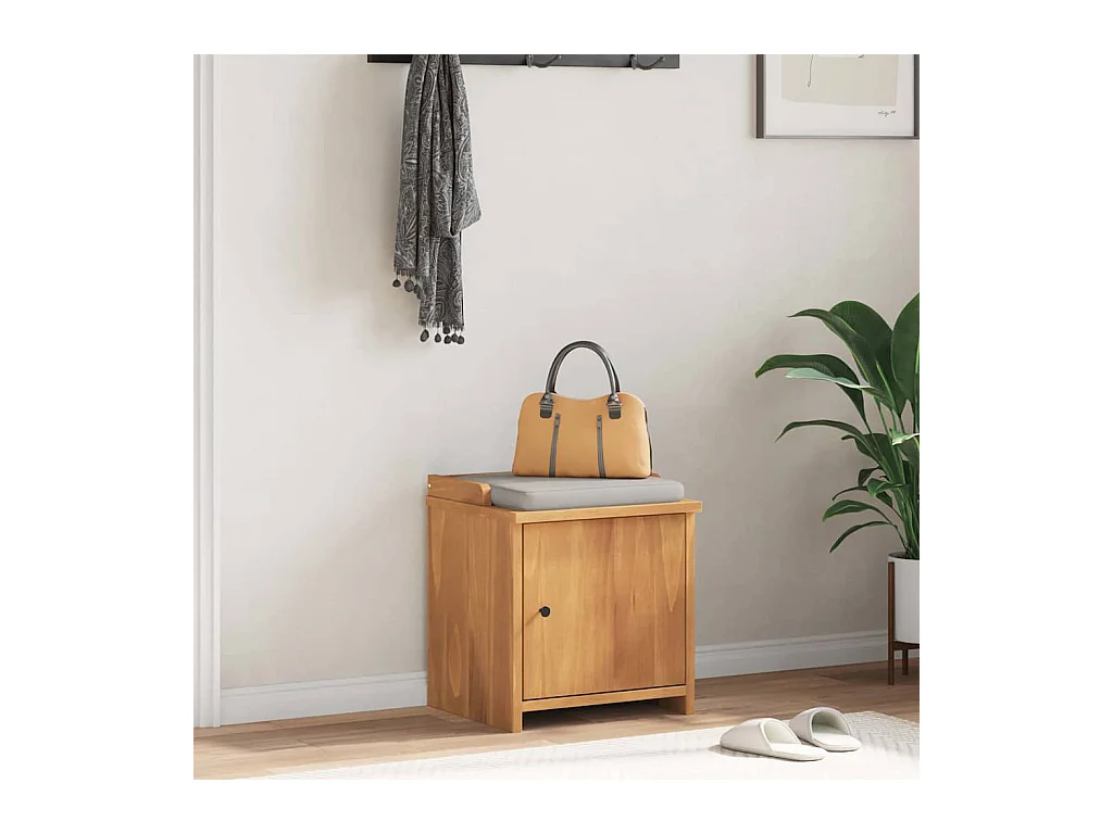 SANDNES Flurbank 45x40x50 cm massives Kiefernholz