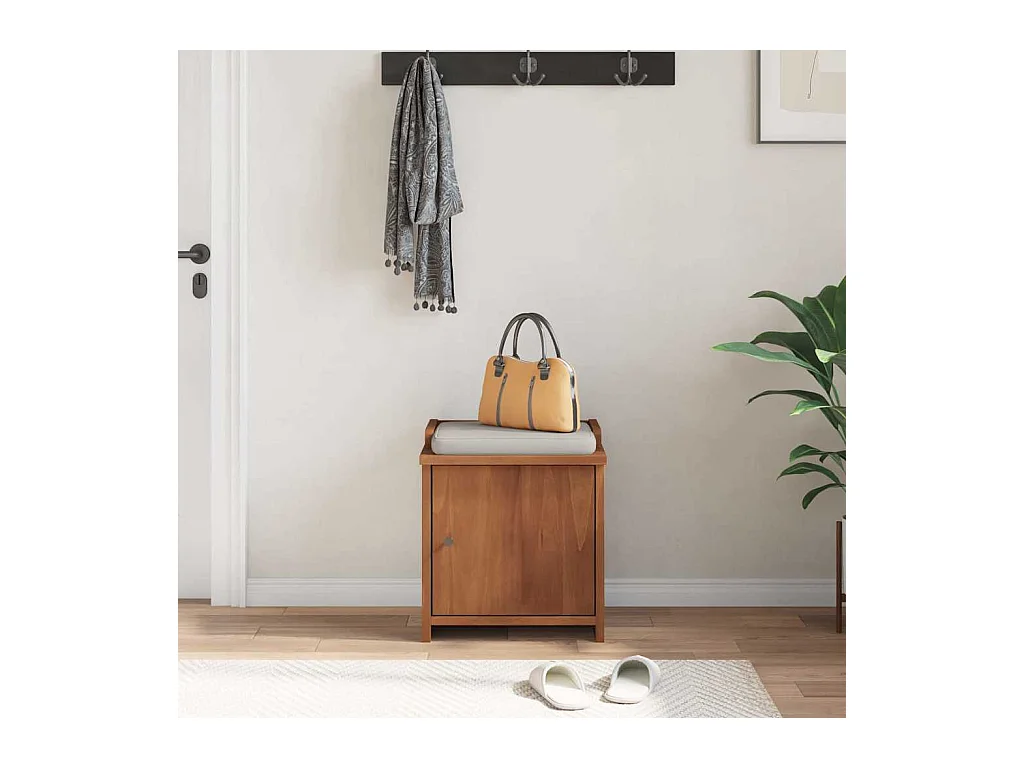 SANDNES Flurbank 45x40x50 cm massives Kiefernholz