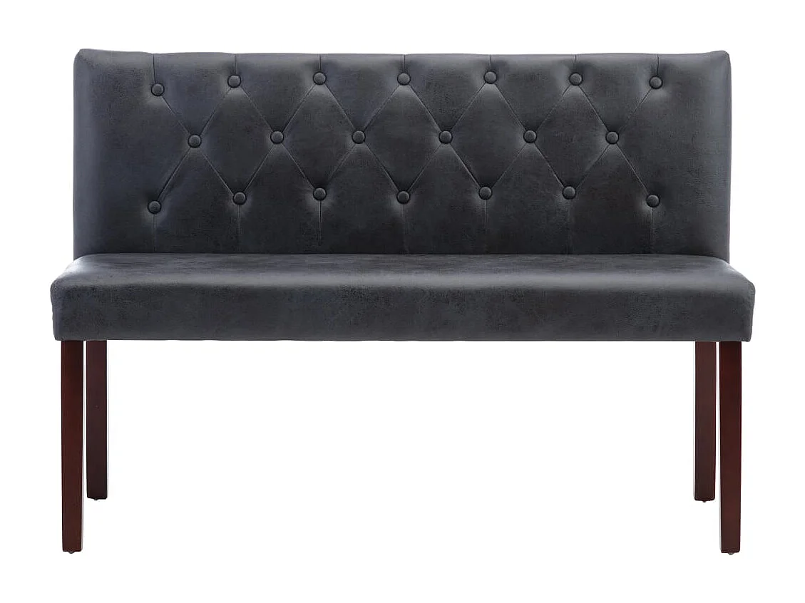 Panca 120 cm Grigio Similpelle