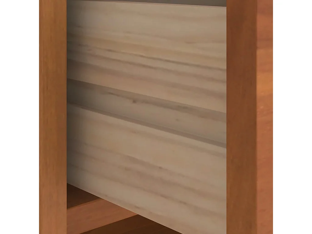 Banc de couloir SANDNES 45x40x50 cm bois de pin massif