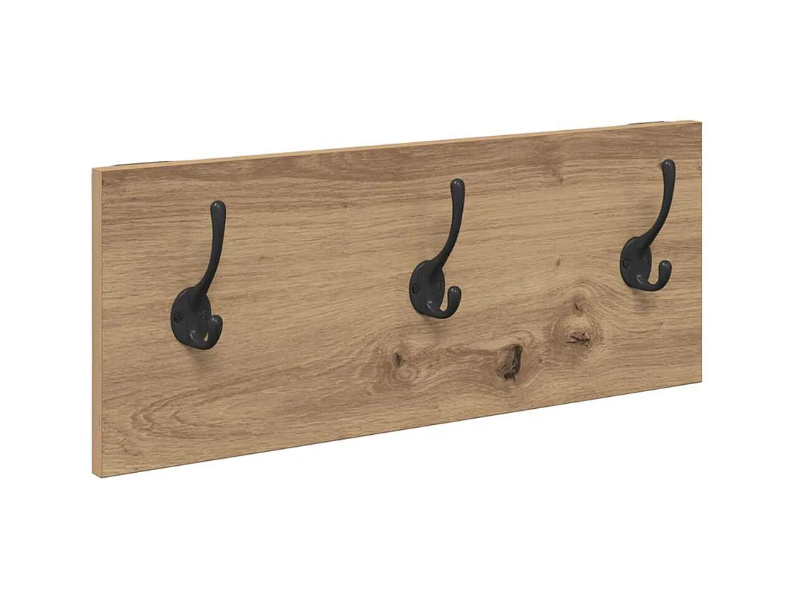 4-teiliges Flurmöbel-Set aus Eiche Artisan-Holz