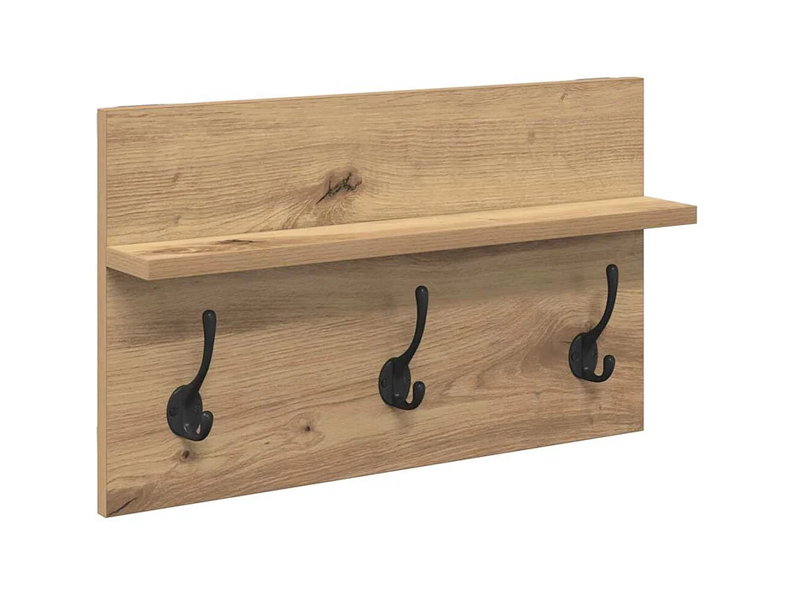 4-teiliges Flurmöbel-Set aus Eiche Artisan-Holz