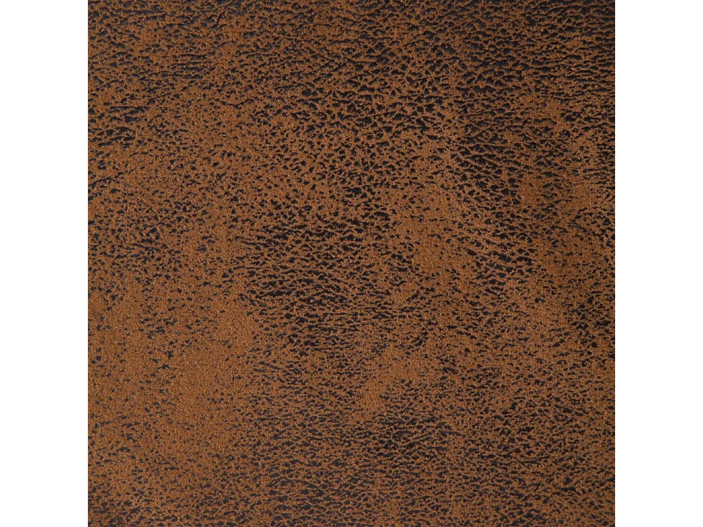 Panca 106 cm Marrone Pelle scamosciata sintetica