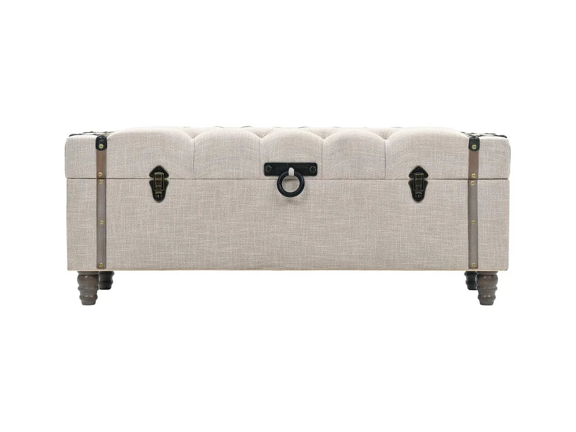 Set di 3 panche portaoggetti in legno massello e acciaio