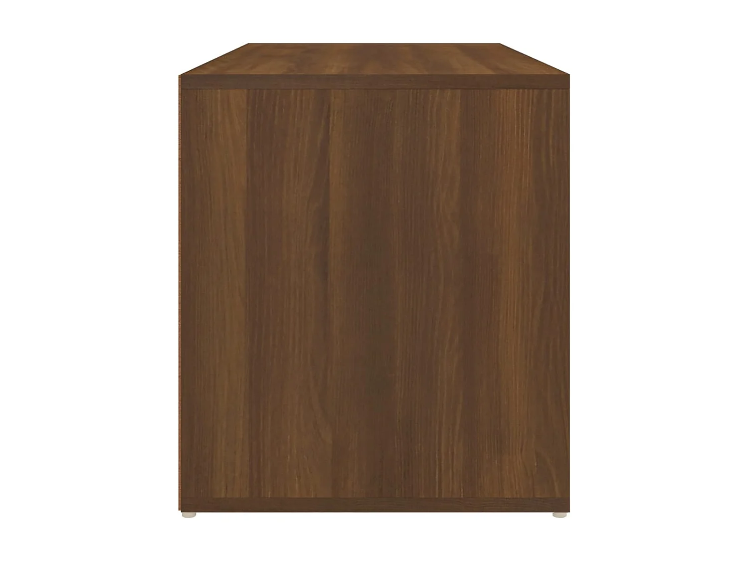 Eingangsbank 80x40x45 cm Braune Eiche Holzwerkstoff