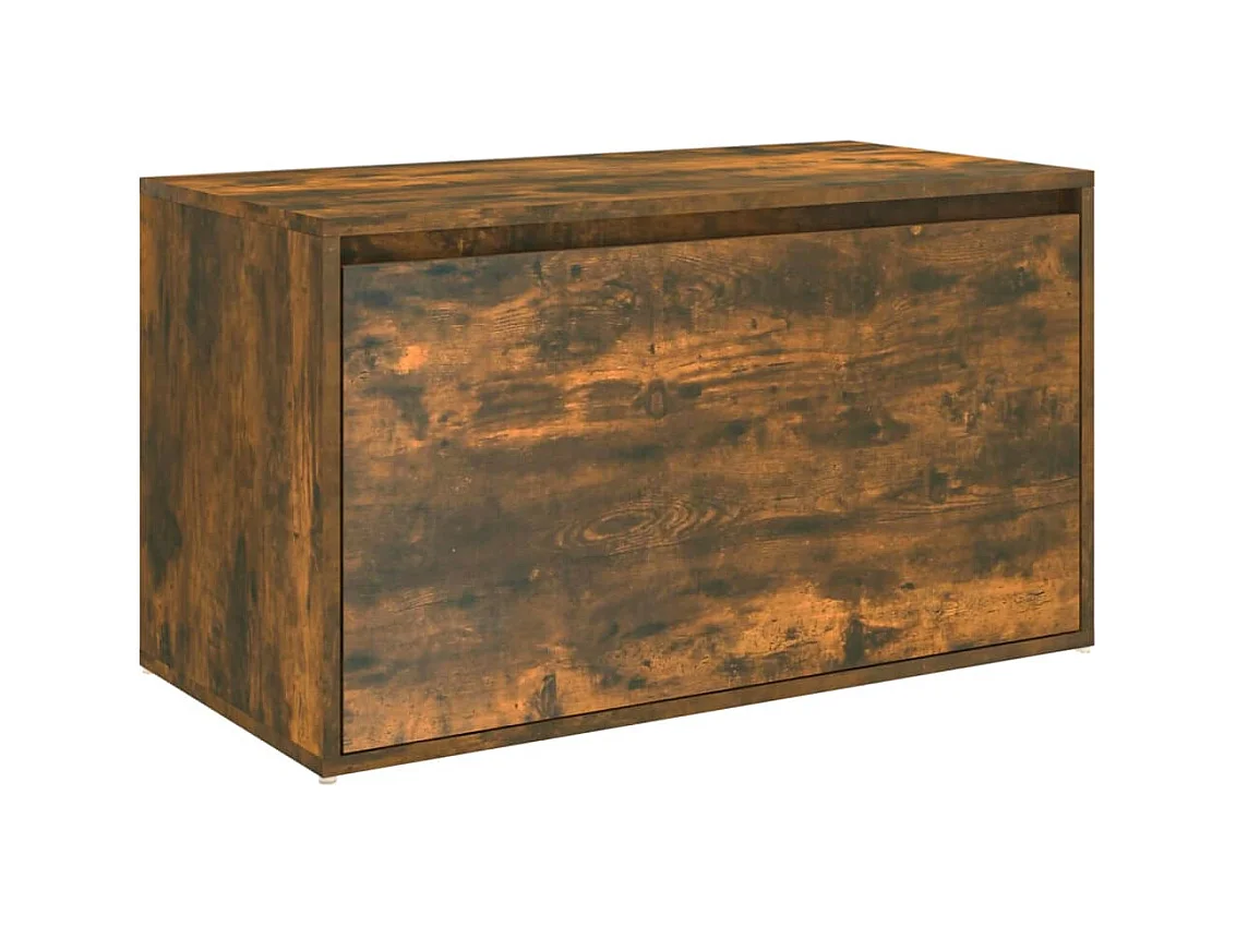 Eingangsbank 80x40x45 cm Räuchereiche Holzwerkstoff