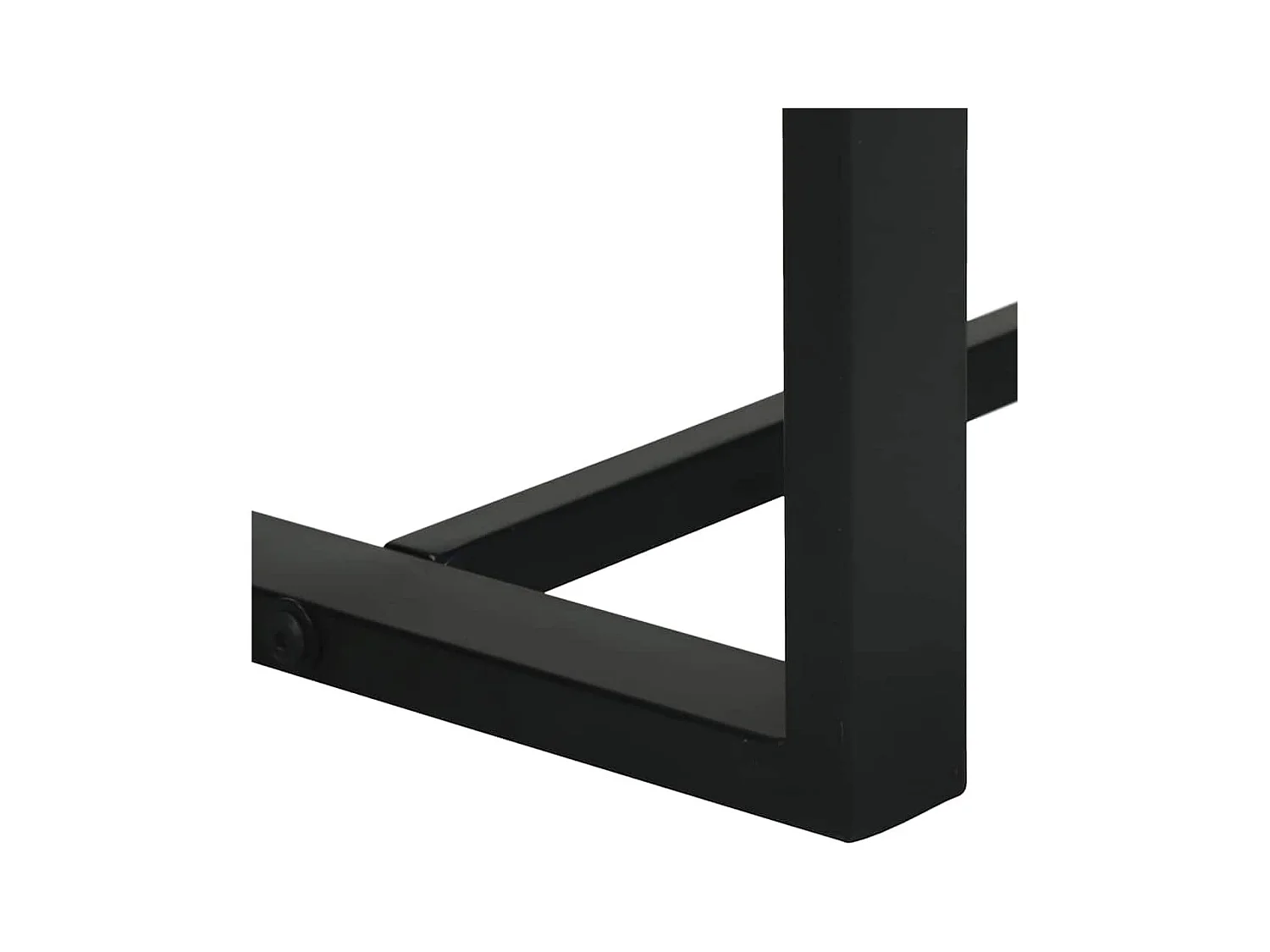 Panca marrone 100 x 35 x 45 cm in legno massello di mango