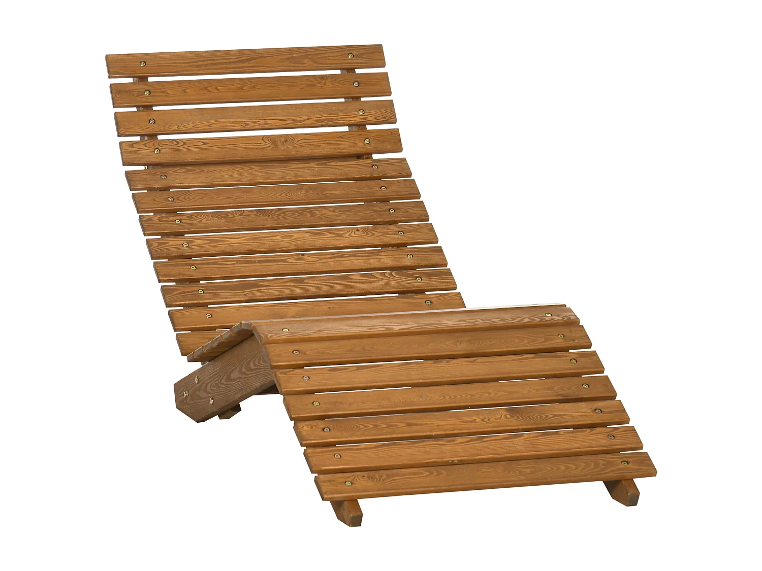 Chaise longue de jardin, en bois de teck, résistant aux intempéries, pour piscine et balcon, 120 kg (66x170x77 cm)