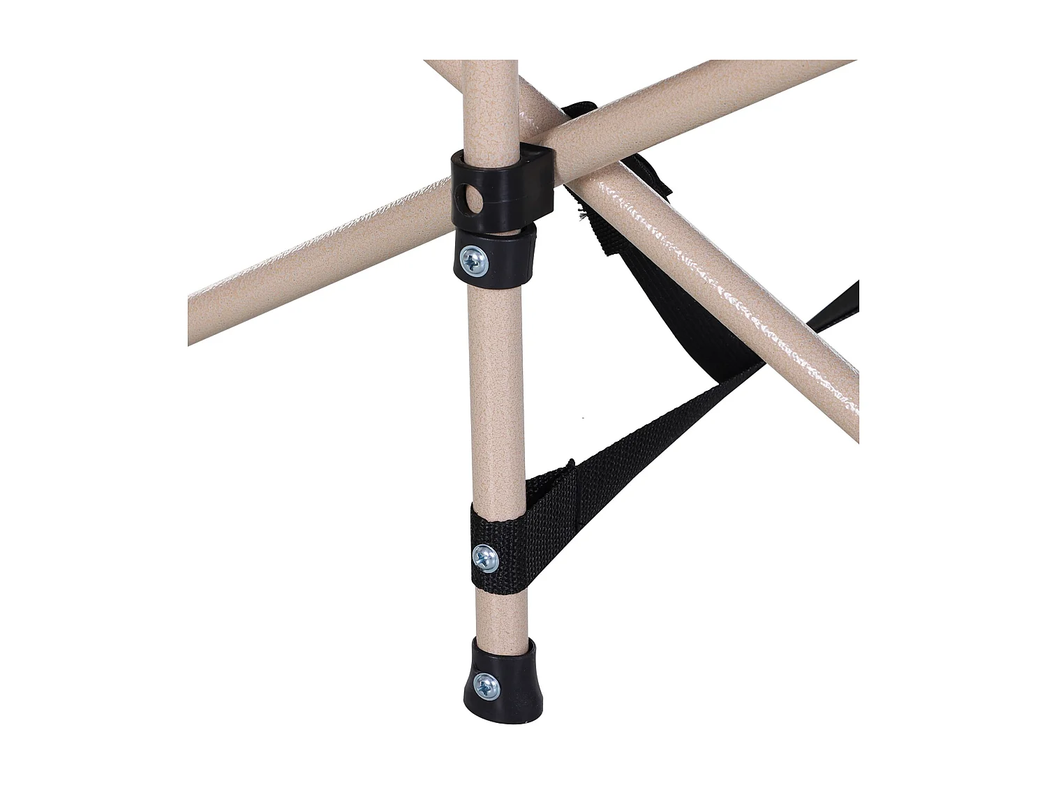 Opvouwbaar kampeerbed met opbergtas, staal en Oxford, blauw (190x68x52 cm)