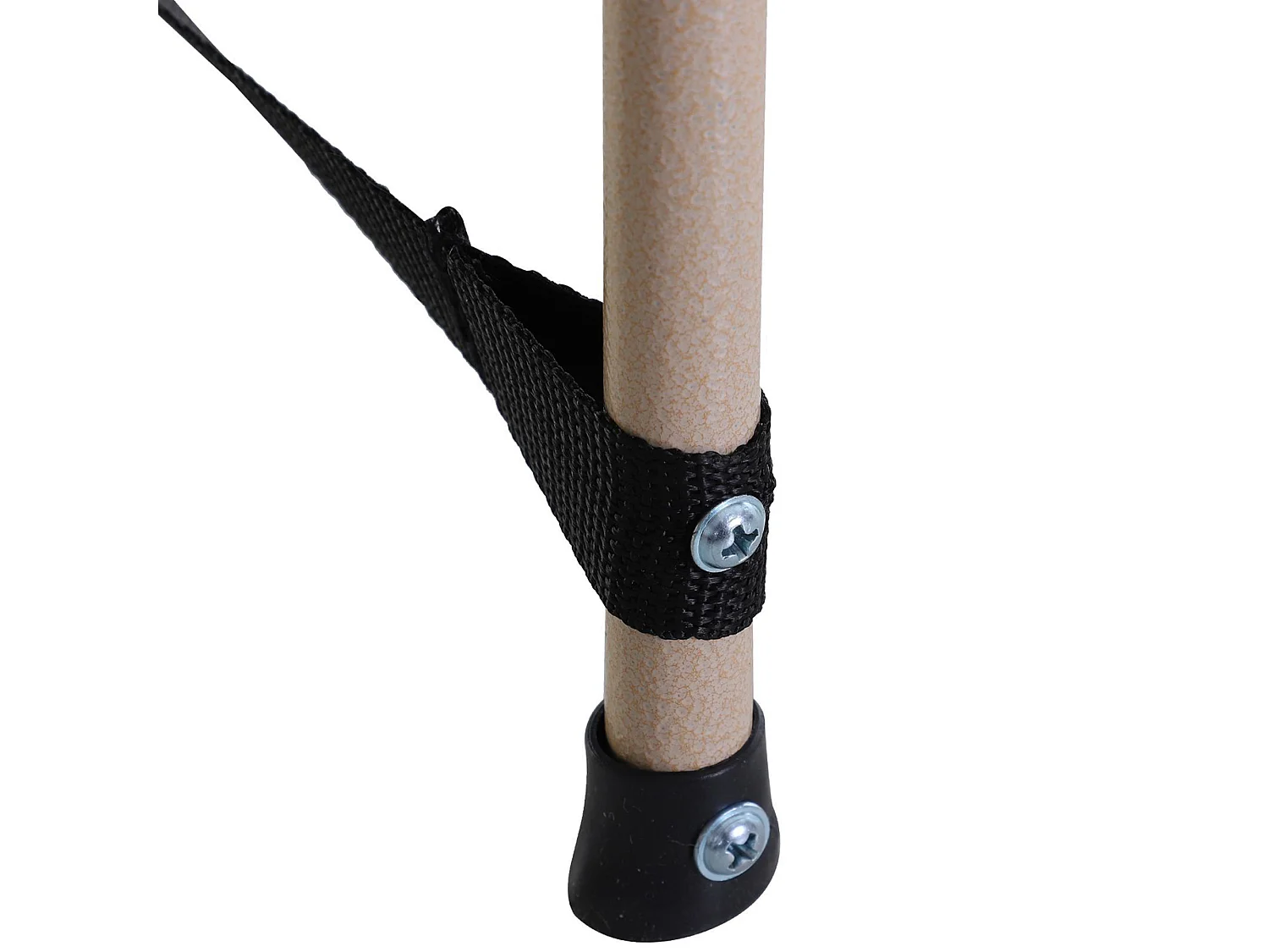 Lit de camping pliable avec sac de rangement, acier, polyester, gris (190x68x52 cm)