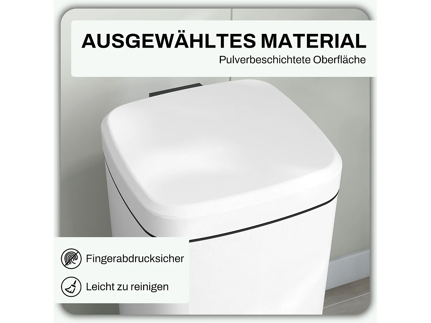 Poubelle à pédale, 30L, métal, avec couvercle et seau interne, noir (28x35x63.5 cm)