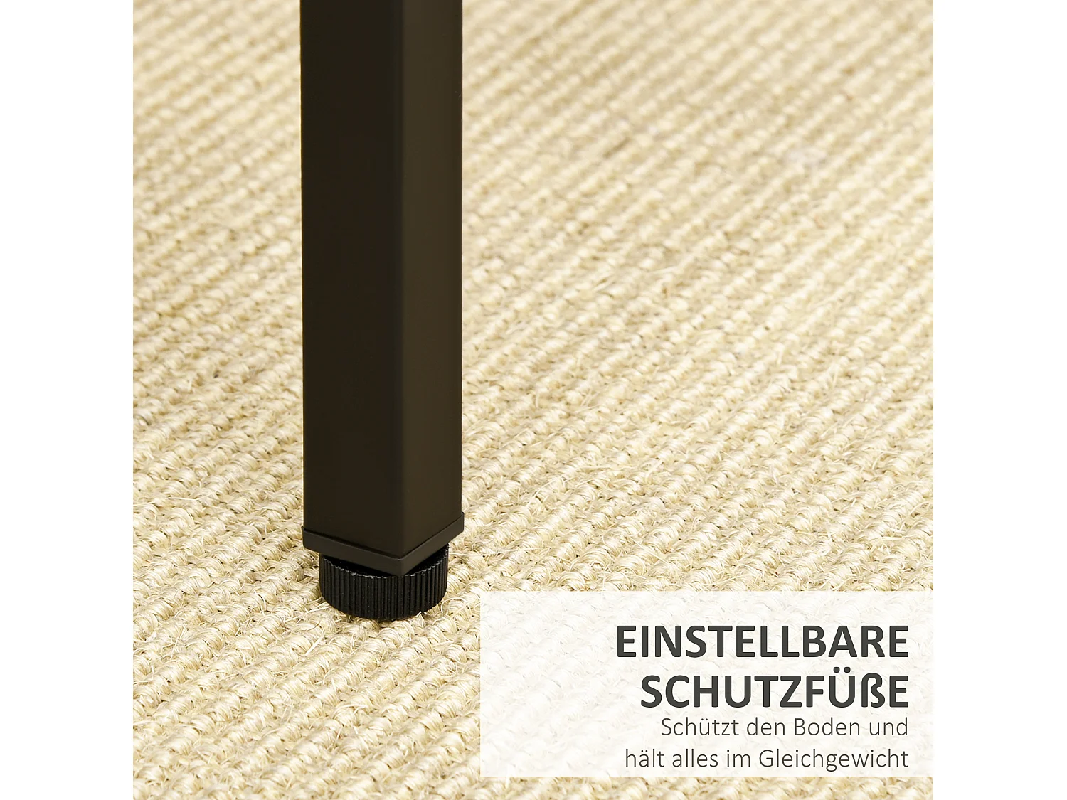 Set de table de bar avec 4 tabourets, design industriel, MDF et métal, marron/noir (100x60x88 cm)