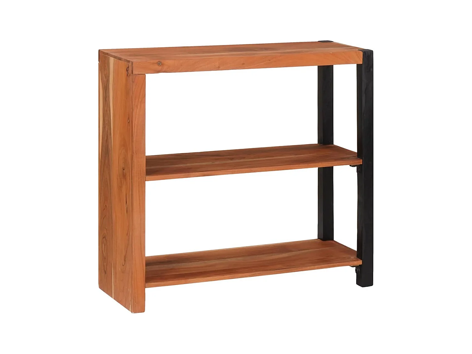 Bibliothèque 80 x 30 x 110 cm Bois d'Acacia Massif