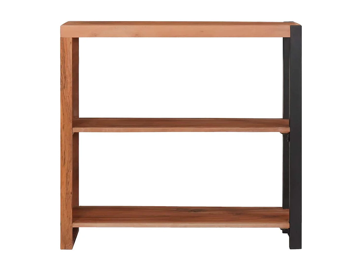 Libreria 80 x 30 x 110 cm in legno massello di acacia