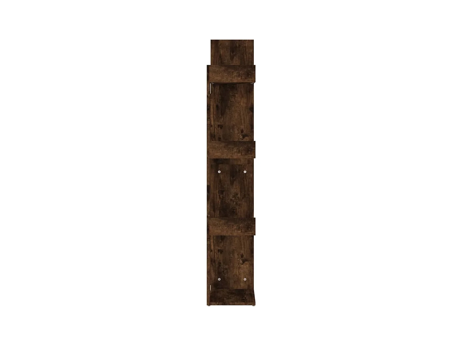 Libreria 48x25,5x140 cm Rovere affumicato Legno ingegnerizzato