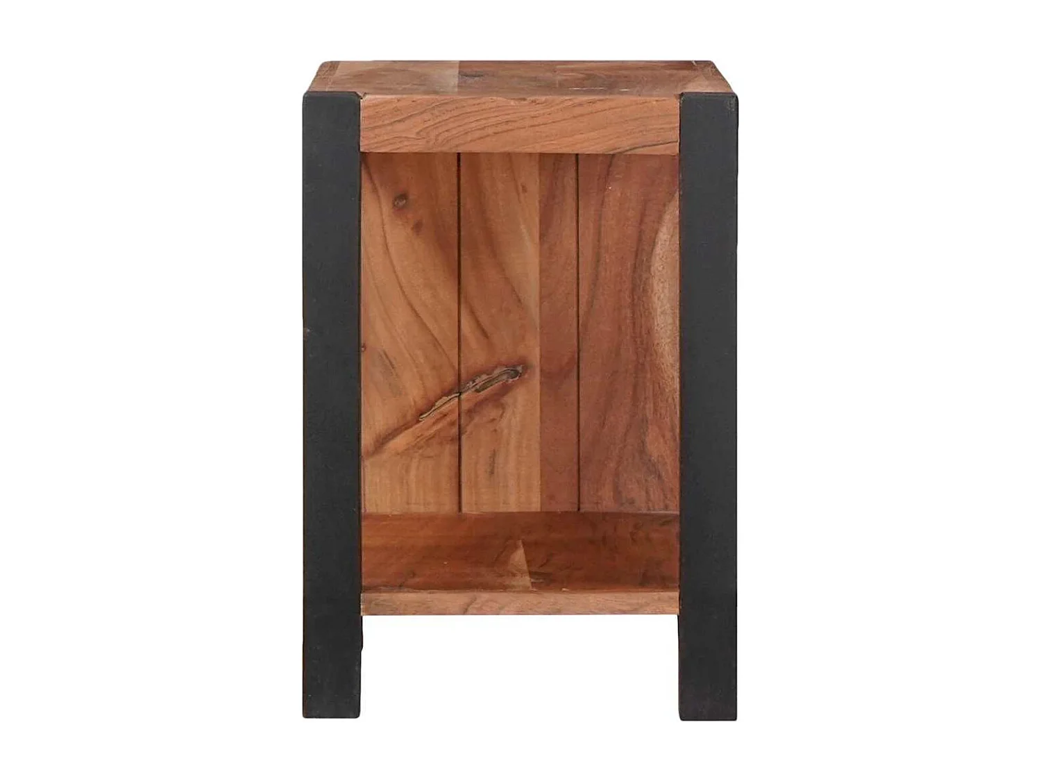 Libreria 50 x 30 x 40 cm in legno massello di acacia