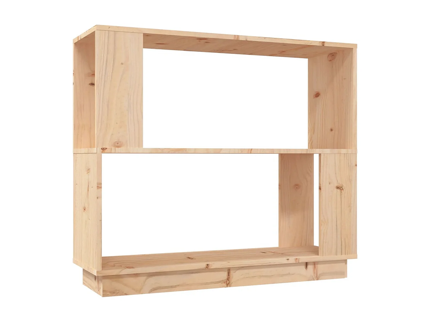 Bibliothèque/Séparateur de pièce 80x25x70 cm Bois de pin solide