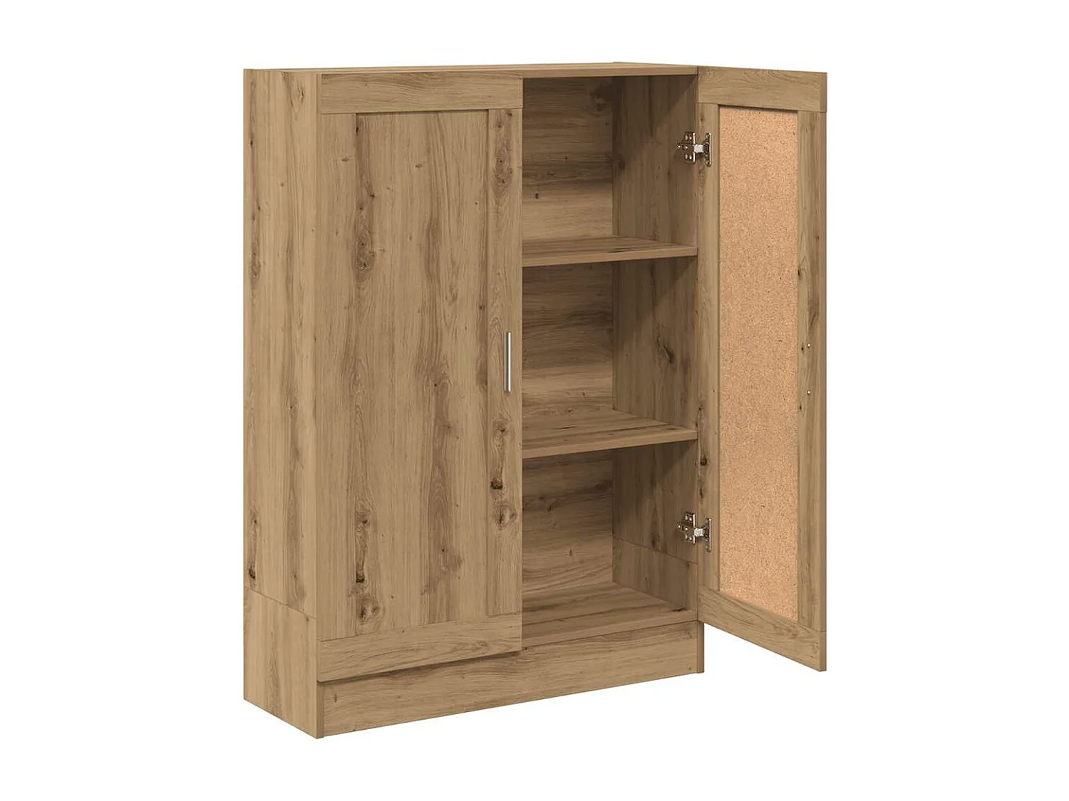 Libreria artigianale in rovere 82,5x30,5x115 cm in legno ingegnerizzato