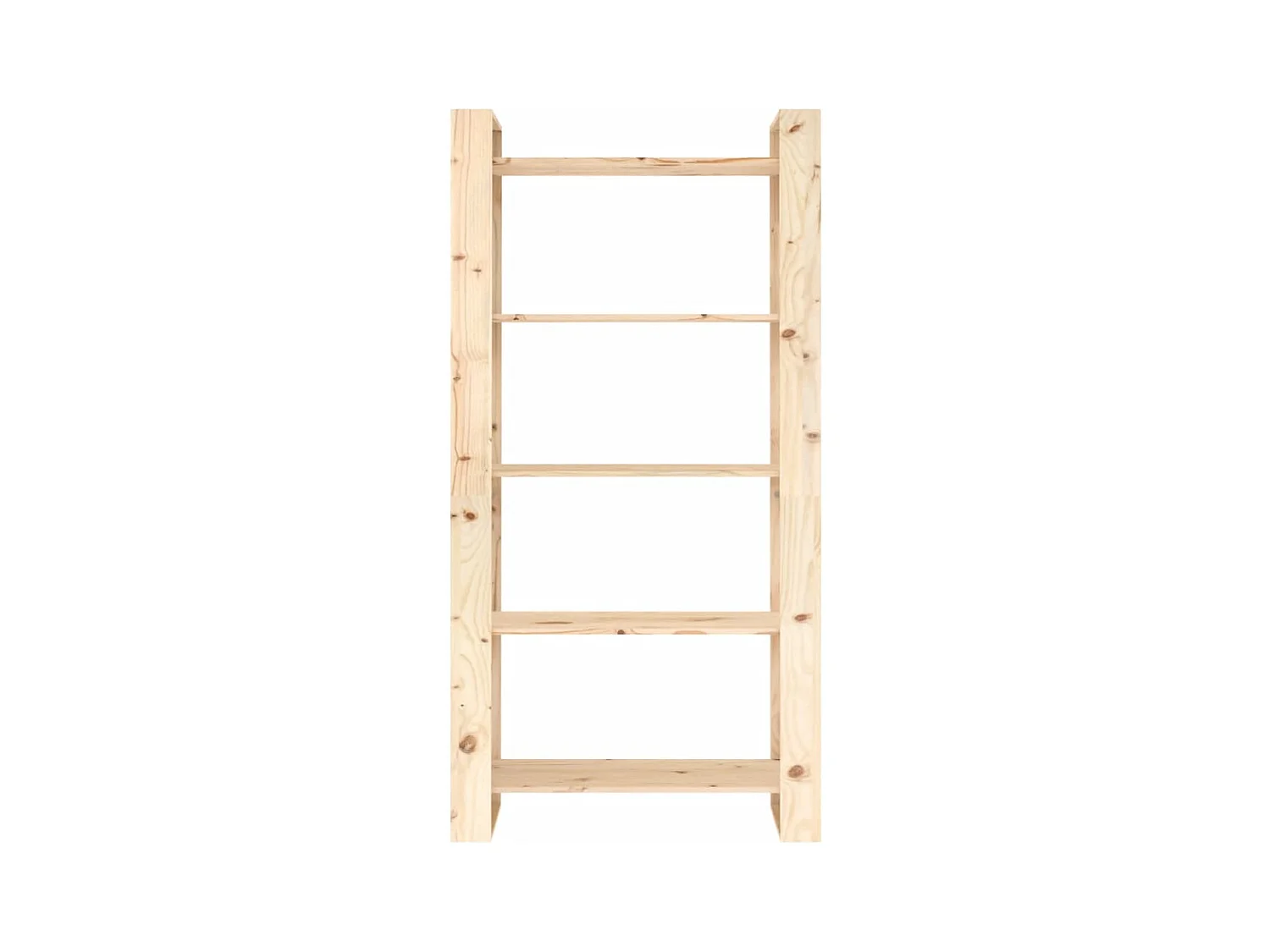 Bibliothèque/Séparateur de pièce 80x35x160 cm Bois massif