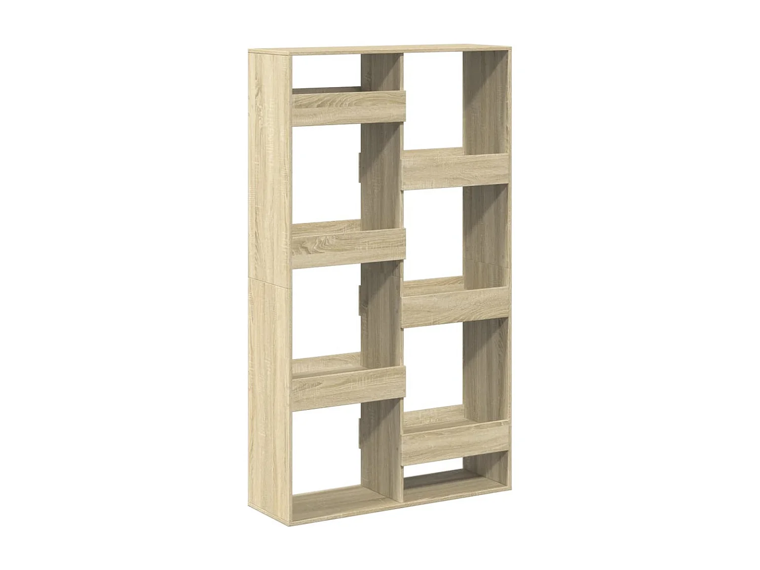 Librería de roble Sonoma 100x33x175 cm madera de ingeniería