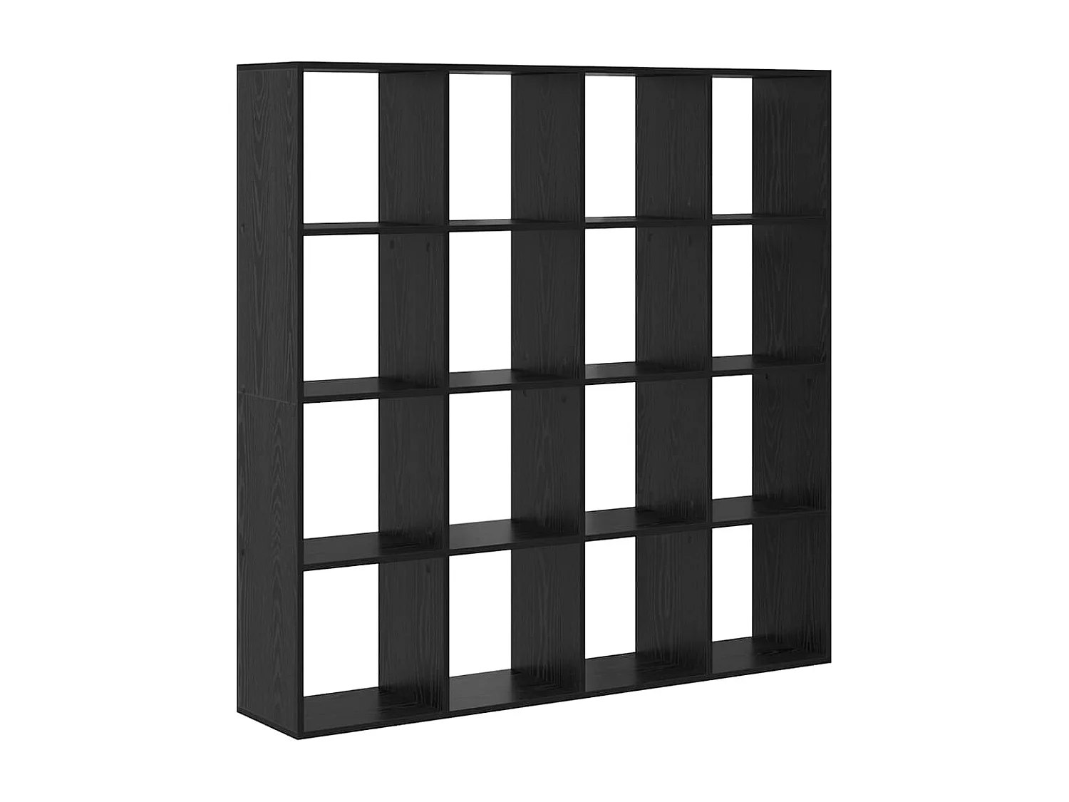 Bibliothèque Chêne noir 137.5 x 29 x 137.5 cm Bois d'ingénierie