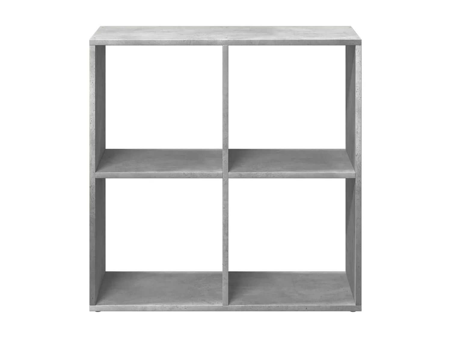 Betongrijze kamerverdelerplank 69,5x29x69,5 cm