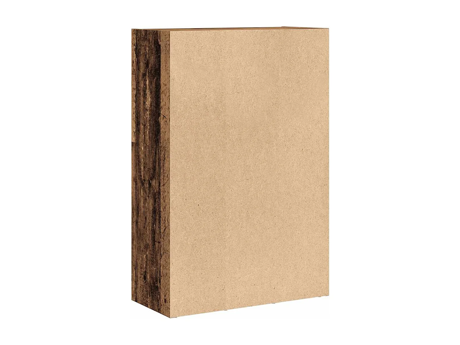 Bibliothèque/Buffet vieux bois 66x30x98 cm bois d'ingénierie