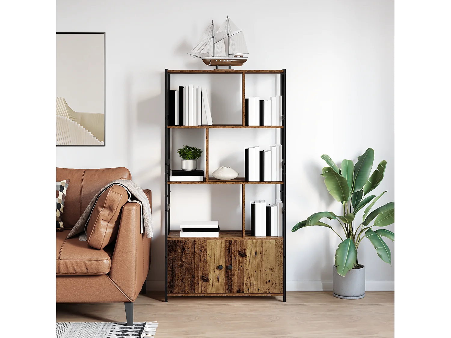 Plank Antiek hout 80 x 30 x 155,5 cm Bewerkt hout