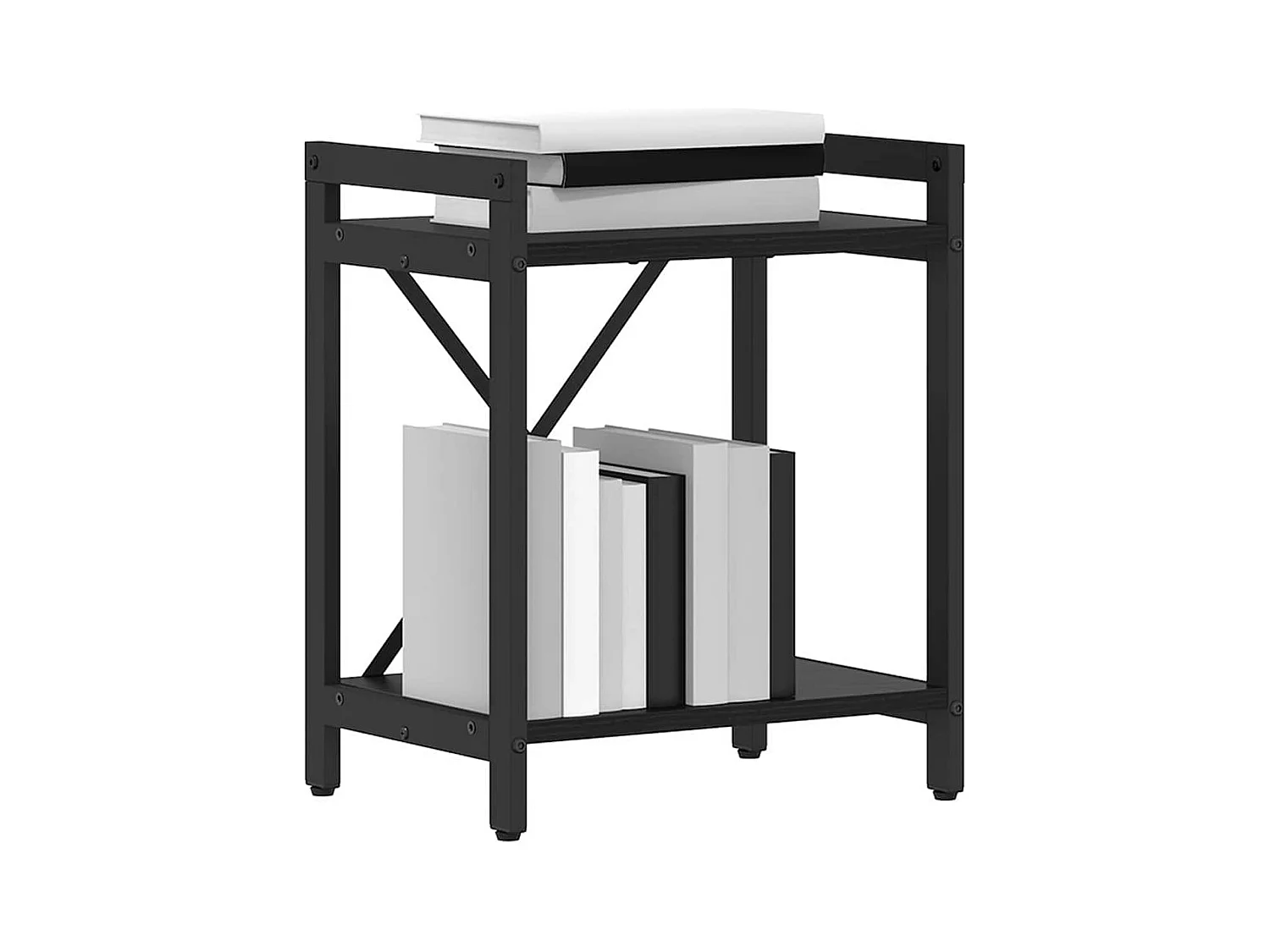 Bibliothèque Chêne noir 40 x 30 x 48.5 cm Bois d'ingénierie