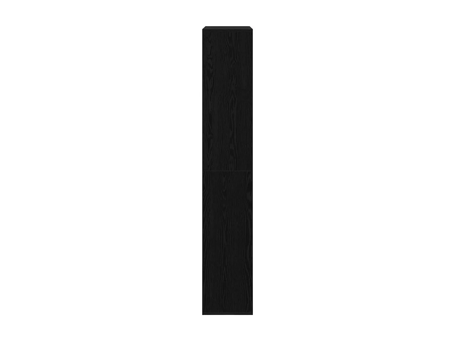 Paravent 2 pcs Chêne noir 100x33x187,5 cm Bois d'ingénierie