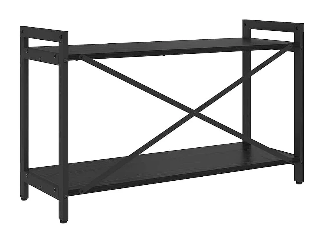 Bibliothèque Chêne noir 80 x 30 x 48.5 cm Bois d'ingénierie