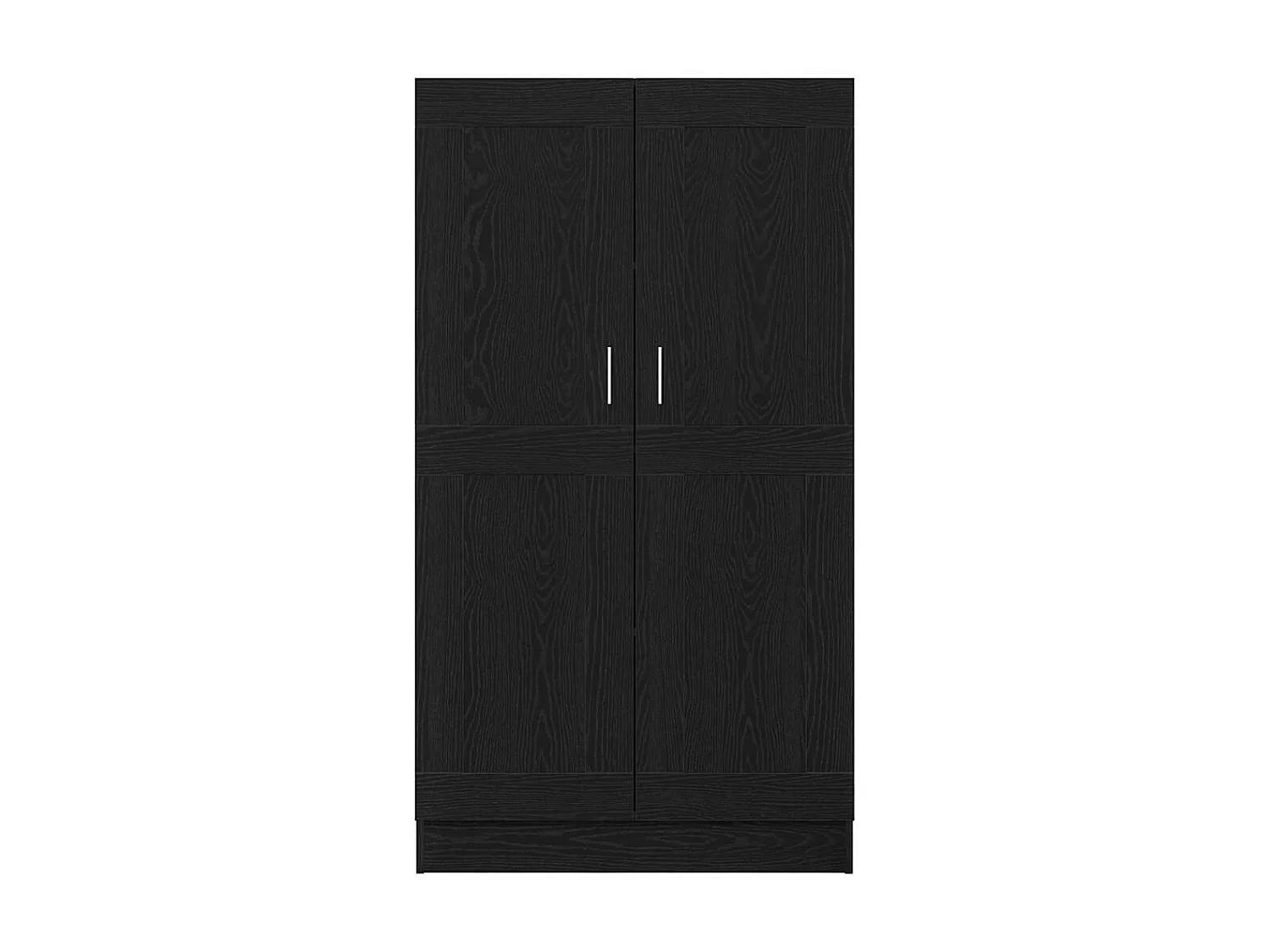 Armoires à livres en chêne noir - Lot de 2, 165x30,5x150 cm, en bois d'ingénierie