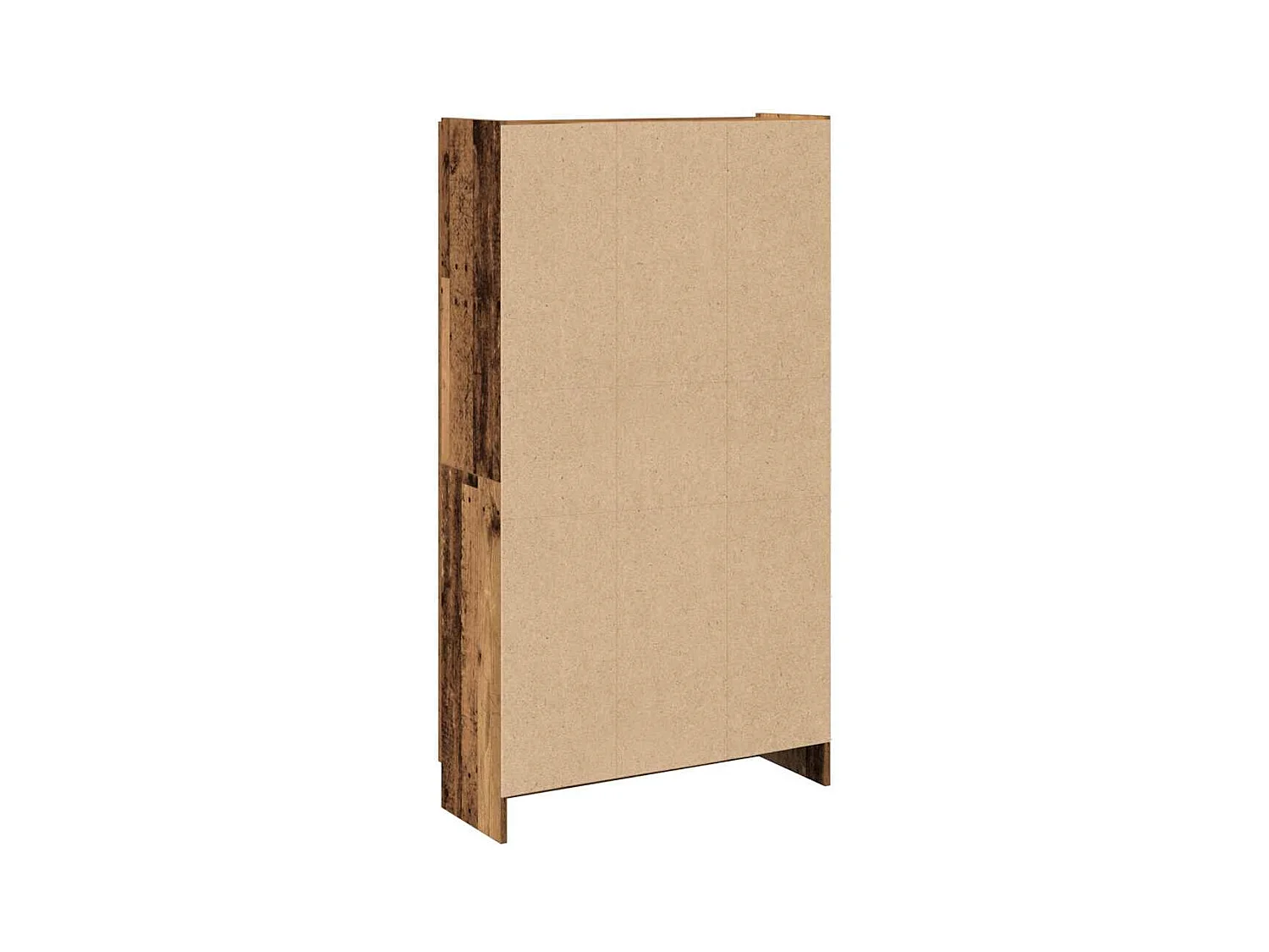 Credenza alta in legno vecchio 82,5x30,5x150 cm in legno ingegnerizzato