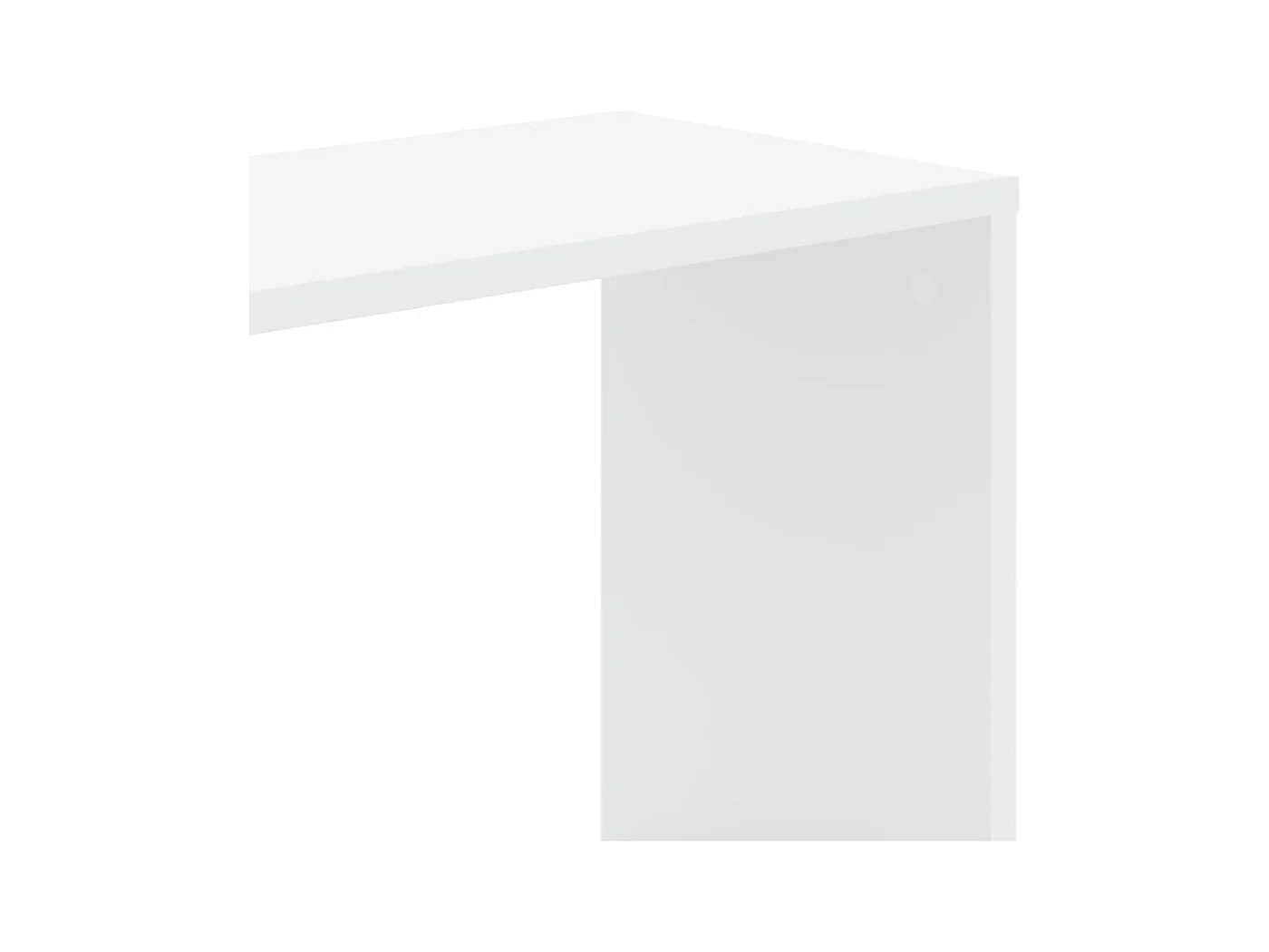 Libreria a 5 ripiani, bianca, 80,5x23,5x162,5 cm, legno ingegnerizzato