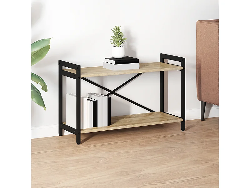 Libreria in rovere Sonoma 80 x 30 x 48,5 cm in legno ingegnerizzato