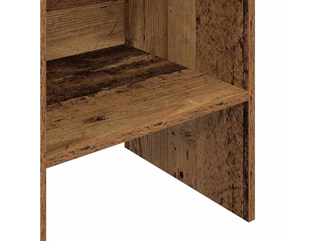 Bibliothèque Bois ancien 40 x 35 x 180 cm Bois d'ingénierie