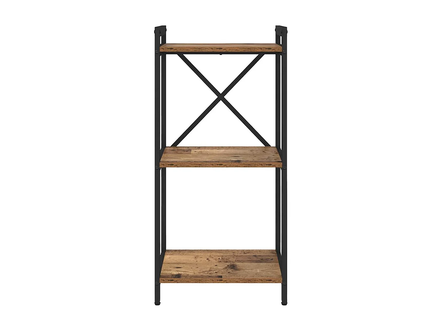 Libreria in legno antico 40 x 30 x 83 cm Legno ingegnerizzato