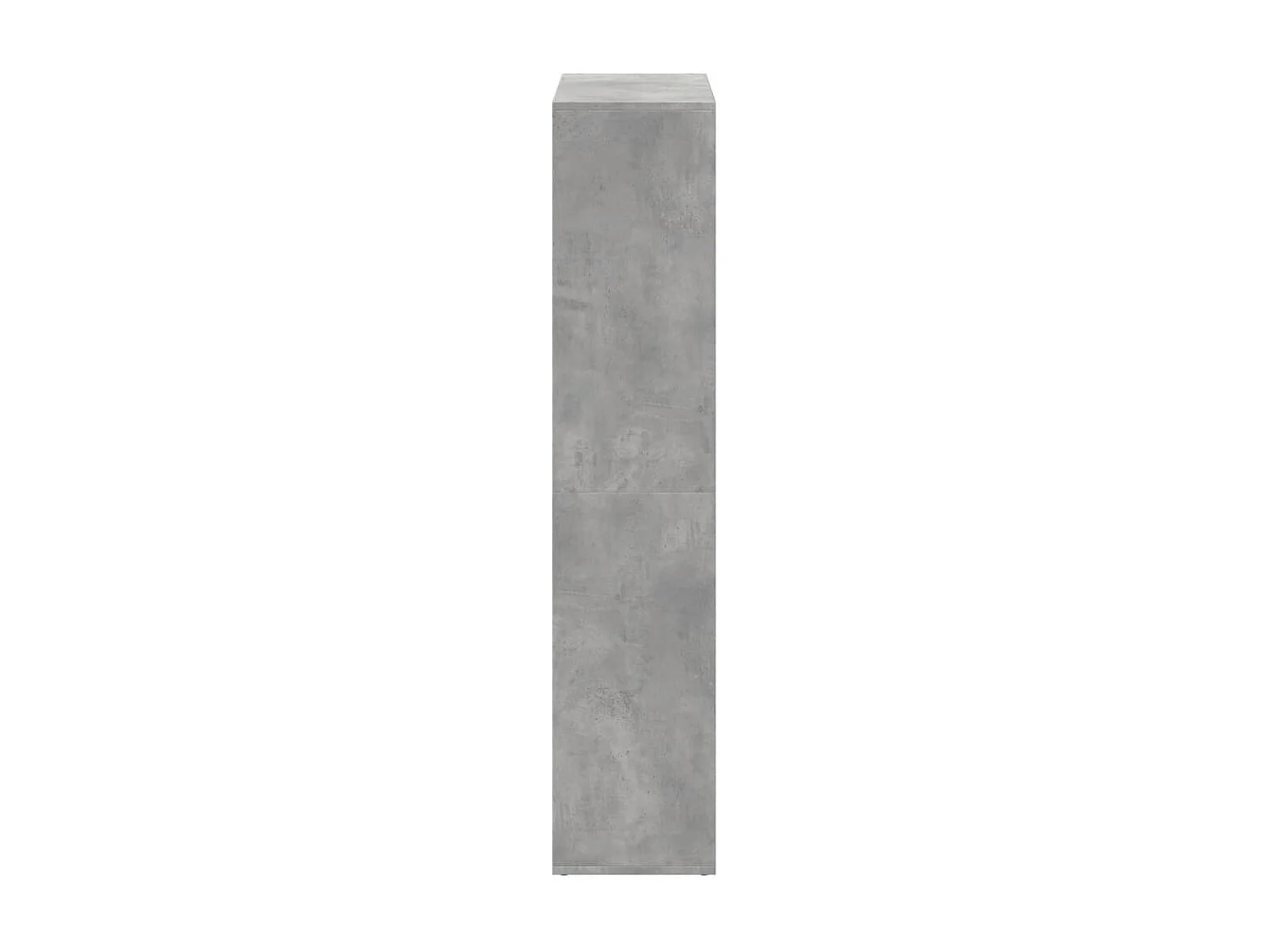 Betongrijze kamerverdelerplank 69,5x29x137,5 cm