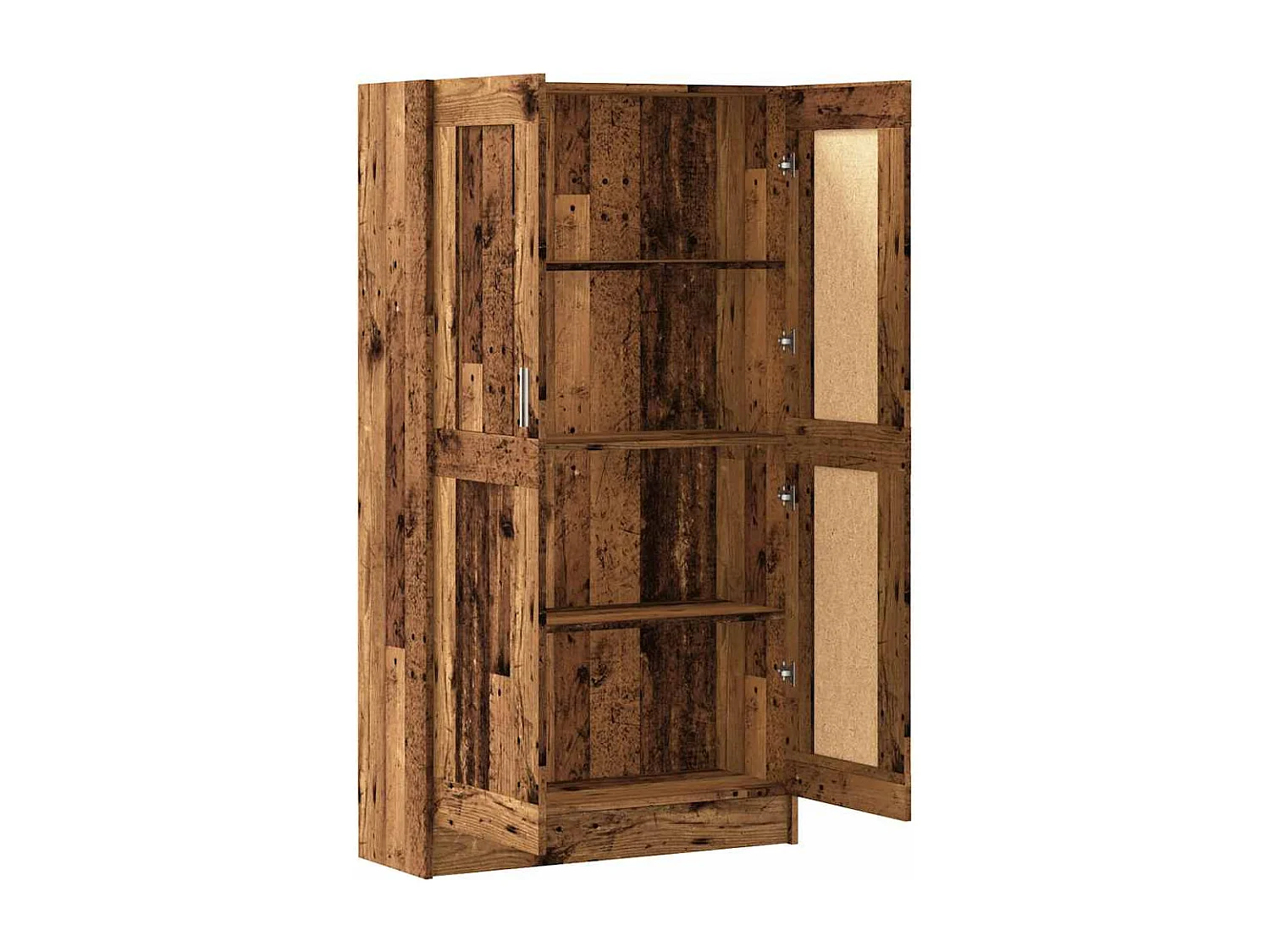 Libreria in legno antico 82,5x30,5x150 cm in legno ingegnerizzato